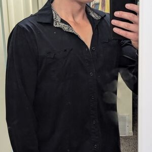 Hugo Boss Black Casual Button Down Shirt Modern Fit